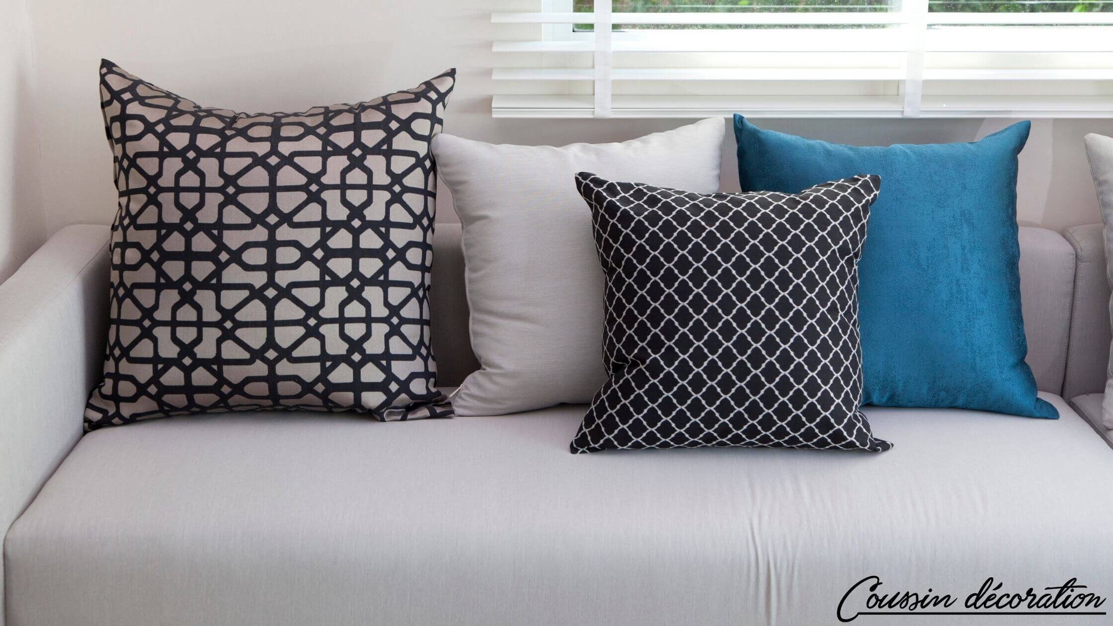 Les bonnes tailles de coussins pour la décoration du canapé