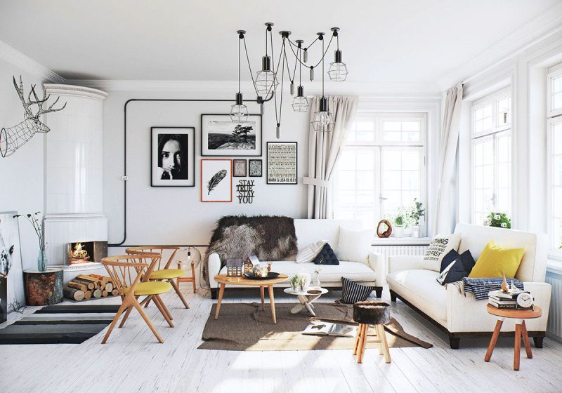 Quels sont les accessoires typiques de la décoration scandinave ?